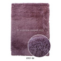 Polyester Élastique &amp; 1200D Soie Shaggy Tapis / Tapis Couleur Plaine